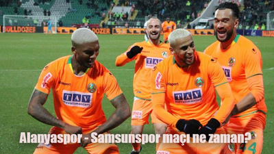 Alanyaspor Samsunspor maçı ne zaman, saat kaçta, hangi kanalda?