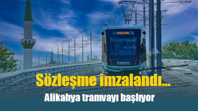 Alikahya Stadyum Tramvay Hattı başlıyor