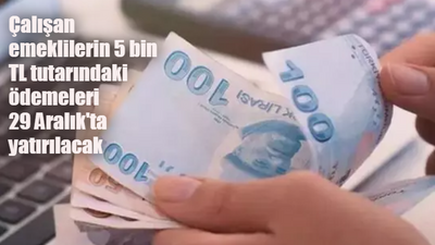 Bakan Işıkhan duyurdu! Çalışan emeklilere 5 bin TL ikramiye ne zaman verilecek? 5000 lira o tarihte hesaplara yatıyor!