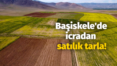 Başiskele'de icradan satılık tarla!