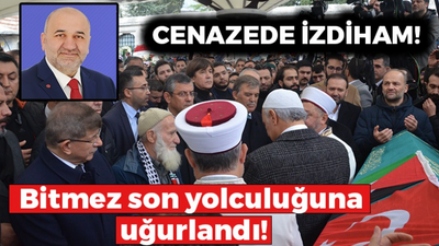 Bitmez'in cenazesinde izdiham