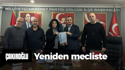 Çakıroğlu yeniden meclise