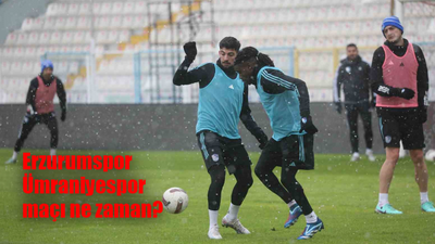 Erzurumspor Ümraniyespor maçı ne zaman, saat kaçta, hangi kanalda?