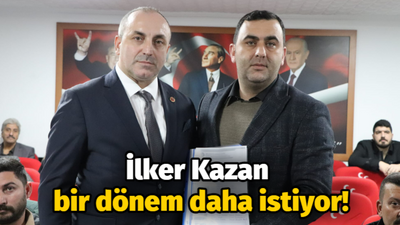 İlker Kazan bir dönem daha istiyor!