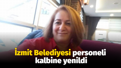 İzmit Belediyesi personeli kalbine yenildi