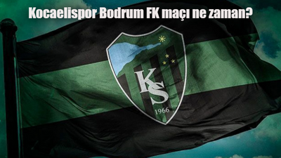 Kocaelispor Bodrum FK maçı ne zaman, saat kaçta, hangi kanalda?