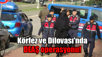 Körfez ve Dilovası'nda DEAŞ operasyonu!