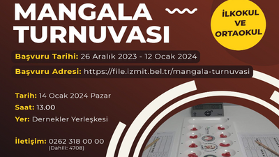 Mangala Turnuvası kayıtları devam ediyor