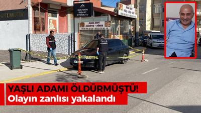 Körfez'deki olayda yaşlı adamı otomobilde sırtından vurmuştu, zanlı yakalandı