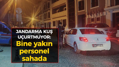 Kocaeli haber - Jandarma kuş uçurtmuyor: Bine yakın personel sahada