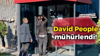 David People mühürlendi