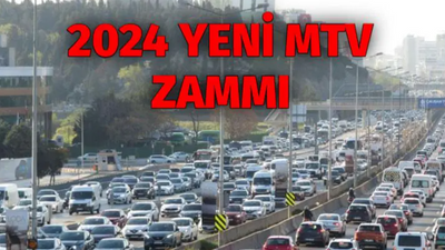 Motorlu Taşıtlar Vergisi (MTV) 2024 ne kadar, kaç TL oldu? İşte MTV yeniden değerleme oranı!