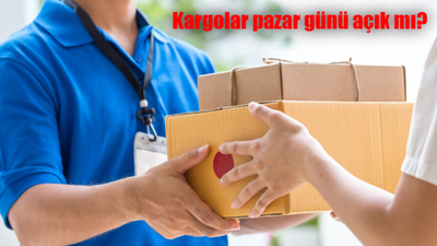 Pazar günü kargolar açık mı? Kargo şubeleri pazar günü açık mı, hizmet veriyor mu?