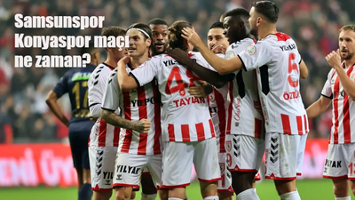 Samsunspor Konyaspor maçı ne zaman, hangi kanalda, saat kaçta?