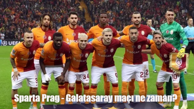 Sparta Prag Galatasaray maçı ne zaman, saat kaçta, hangi kanalda?