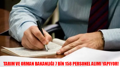 Tarım ve Orman Bakanlığı personel alımı ne zaman, başvuru şartları neler?