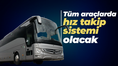 Tüm şehirler arası otobüslerde hız takip sistemi olacak!