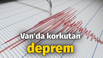 Van'da korkutan deprem