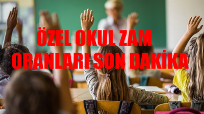 2024 2025 Özel Okul Zam Oranları: Özel Okul Fiyatları 2024! Özel Okul Zam Oranı Yüzde Kaç? Zamlı Özel Okul Fiyatları