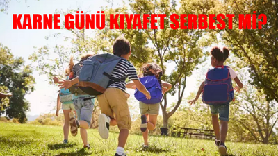 Karne Günü Serbest Mi Gidilecek? Karne Günü Kıyafet Serbest Mi? Karne Gününde Ne Giyilir? İlkokul, Ortaokul, Lise Karne Günü Kombinleri