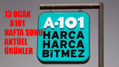 13 Ocak A101 Kataloğu 2024 HAFTA SONU FİYATLARI! A101 Aktüel Bu Hafta Cumartesi Fiyatlar İndi! A101 Hafta Sonu 30'lu Yumurta 105 TL