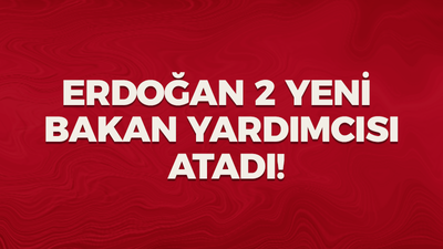 Erdoğan, 2 yeni bakan yardımcısı atadı!