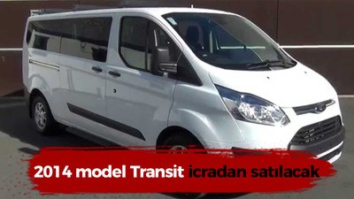 2014 model Transit icradan satılacak