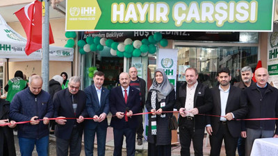 İHH hayır çarşısı açtı