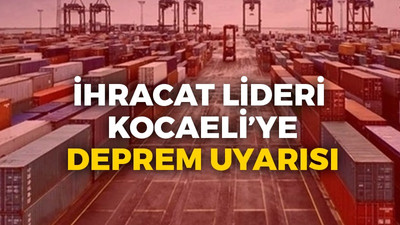 Uzmanından önemli deprem uyarısı: Kocaeli için acil eylem planı devreye sokulmalı