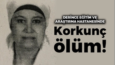 Derince Hastanesinde korkunç ölüm: Ütü makinesine sıkışarak can verdi!