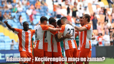 Adanaspor Keçiörengücü maçı ne zaman, hangi kanalda, saat kaçta?