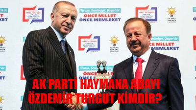 AK Parti Haymana Belediye Başkan Adayı Kim Oldu? Haymana AK Parti Adayı Özdemir Turgut Kimdir, Kaç Yaşında, Nereli?