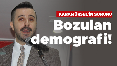 Anıl Aksu: Karamürsel’in bozulan demokrafik yapısından kurtarmak için