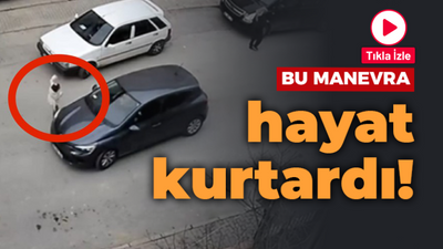 Bu manevra hayat kurtardı!