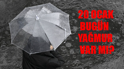 Bugün Yağmur Var Mı Yok Mu Meteoroloji AÇIKLADI! 7 Bölgede Etkili Olacak! 20 Ocak 2024 Bugün Yağmur Yağacak Mı? 20 Ocak Hava Durumu Son Dakika