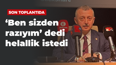 Büyükakın tüm gruplardan helallik istedi! “Ben sizden razıyım”