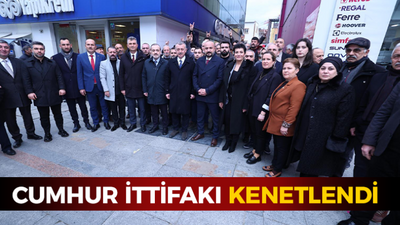 Cumhur ittifakı kenetlendi