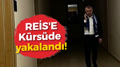 Büyükakın Reis’e kürsüde yakalandı!