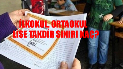 Ortalama Kaç Olursa Takdir Alınır 2024 PUAN SIRALAMASI: İlkokulda, Ortaokulda, Lisede Takdir Kaç Puanla Alınır? Takdir Sınırı Kaç?