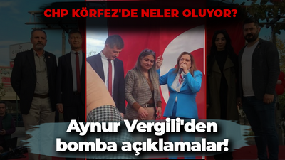 CHP Körfez’de neler oluyor? Aynur Vergili’den bomba açıklamalar: Çekilmiyorum!