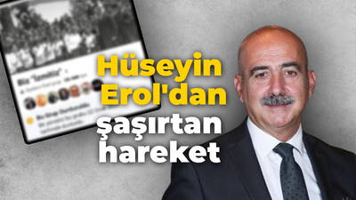 Hüseyin Erol'dan şaşırtan hareket