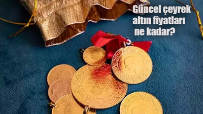 Güncel çeyrek altın fiyatları ne kadar? Altın fiyatları bugün yükseldi mi? 8 Ocak gram altın, Cumhuriyet altını fiyatları