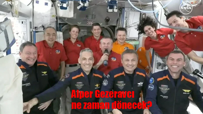 İlk Türk astronot Alper Gezeravcı uzaydan ne zaman dönecek, kaç gün kalacak? Uluslararası Uzay İstasyonu nerede?