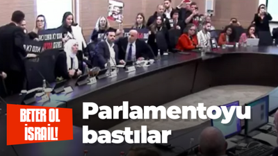 Beter ol İsrail! Parlamentoyu bastılar