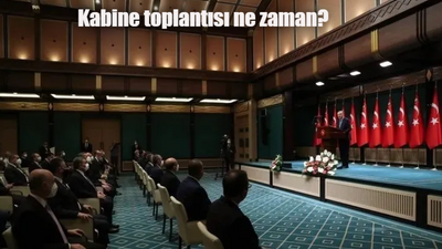 Kabine toplantısı ne zaman, saat kaçta? 12 Ocak bugün Bakanlar Kurulu Kabine Toplantısı var mı, masadaki konular neler?