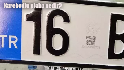 Karekodlu plaka nedir? 2024'te plaka değiştirmek zorunlu mu? Karekodlu plaka nasıl alınır?