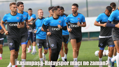 Kasımpaşa Hatayspor maçı ne zaman, saat kaçta, hangi kanalda?