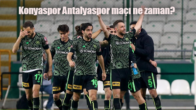 Konyaspor Antalyaspor maçı ne zaman, saat kaçta, hangi kanalda?