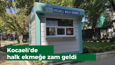 Kocaeli haber - Halk ekmeğe zam geldi