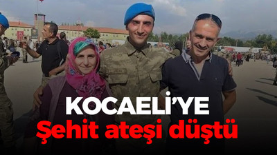 Kocaeli’ye ateş düştü: Samet Aslan şehit oldu